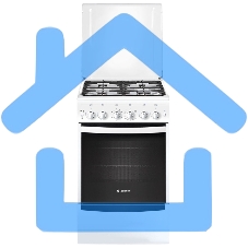 Плита газовая Gefest ПГ 5100-02 белый, конфорок 4 шт, духовка 52 л, 50 см x 85 см x 58.5 см