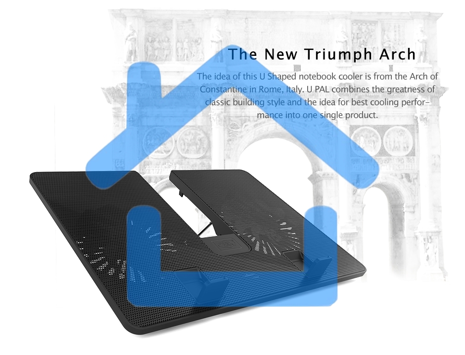 Подставка для ноутбука Deepcool U PAL 15.6
