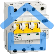Выключатель автоматический дифференциального тока Iek MAD22-6-032-C-100 АВДТ 34 C32 100мА