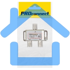 Делитель (FD-2515) ТВ х 2 под F разъем 2500 СПУТНИК PROCONNECT