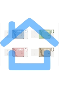 Флешка USB Netac UA31 64 Gb <NT03UA31N-064G-32BL>, USB 3.2