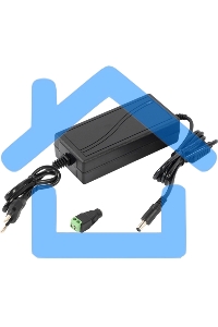 Источник питания 8837 Mollusk-VR 12/512В, 5А. Сетевой диапазон 110-245В провод с вилкой 8837 Mollusk-VR 12/5 power supply 12V, 5A. Mains range 110-245V wire with plug