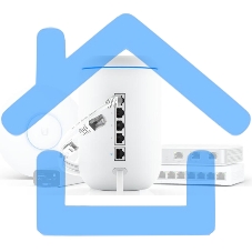 Многофункциональное устройство, объединяющее маршрутизатор, точку доступа Wi-Fi, коммутатор и контроллер Ubiquiti UniFi Dream Machine