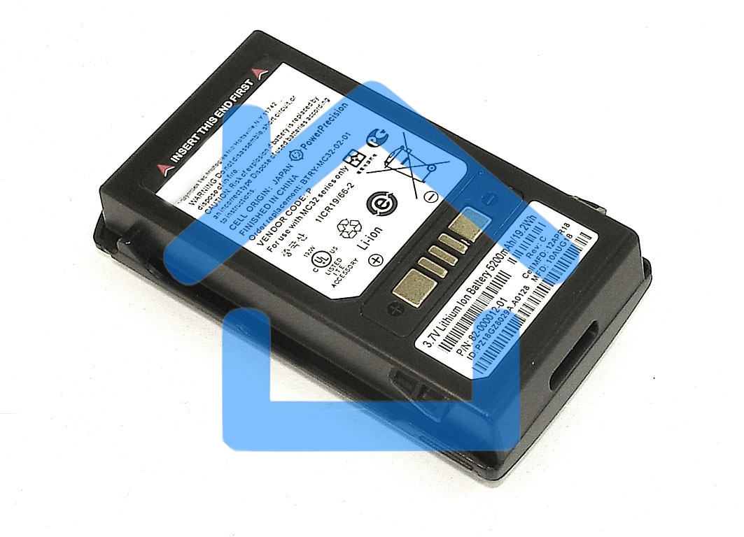 Аккумуляторная батарея для терминала сбора данных Zebra/Motorola Symbol MC3200 MC3300 серий 5200 mAh