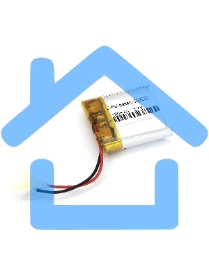 Аккумулятор Li-Pol (батарея) 6*20*20мм 2pin 3.7V/180mAh