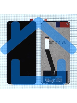 Дисплей для Xiaomi Redmi Note 9, Redmi 10X черный