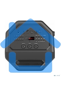 Портативная акустика Defender Rage 50 Вт Light/BT/FM/USB/LED/TWS черный