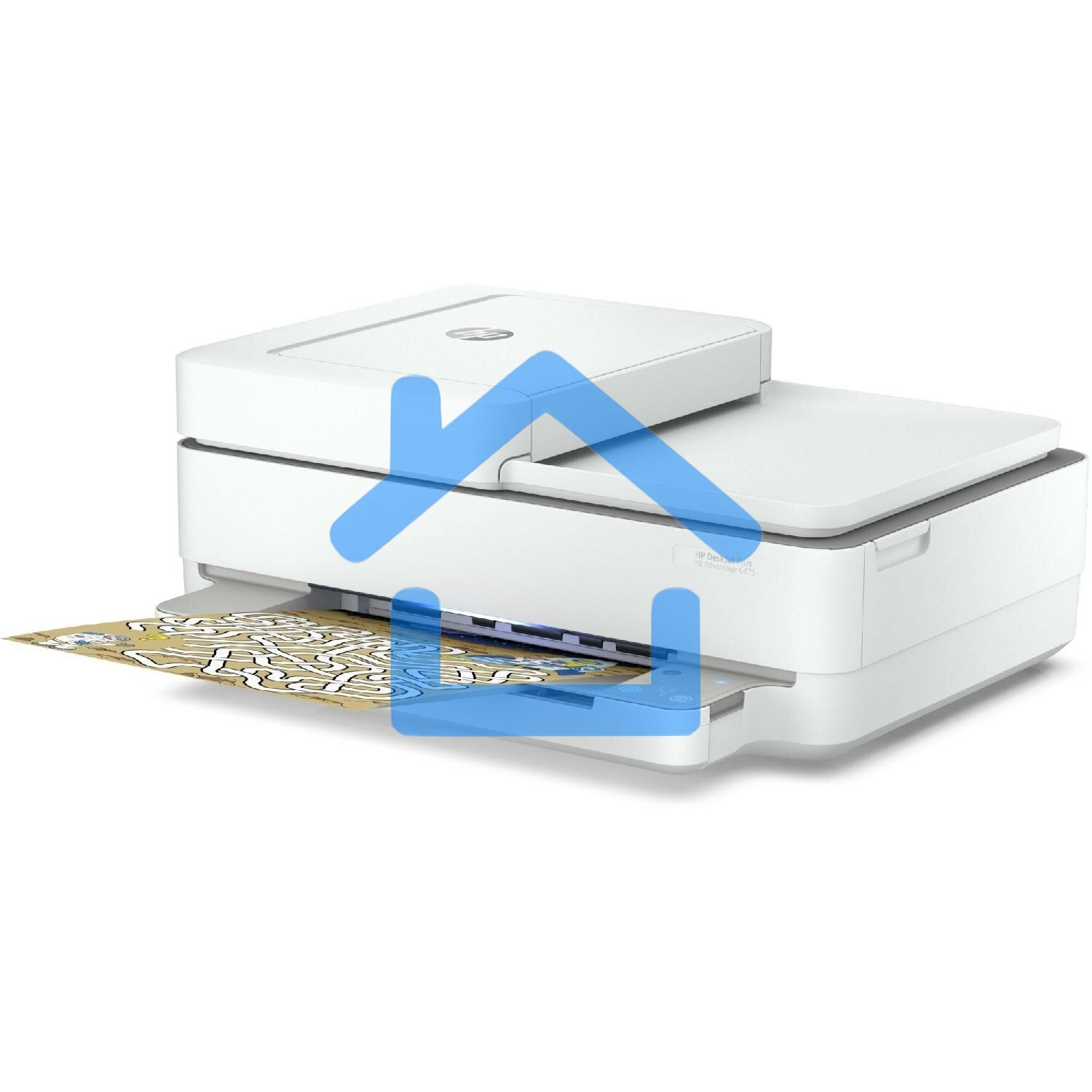 МФУ струйное HP DeskJet Ink Advantage 6475 (5SD78C), A4, цветной, печ. до 20 стр/мин. (ч/б) до 17 стр/мин. (цвет), скан. до 7 стр/мин. (ч/б) 3 стр/мин. (цвет), 1200x1200dpi, USB, Wi-Fi, Air Print