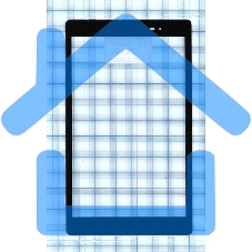 Стекло для Lenovo Tab 3 TB-8703 черное