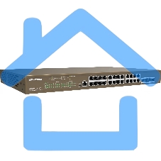 Коммутатор 24PORT 1000M POE 4SFP G5328P-24-410W IP-COM