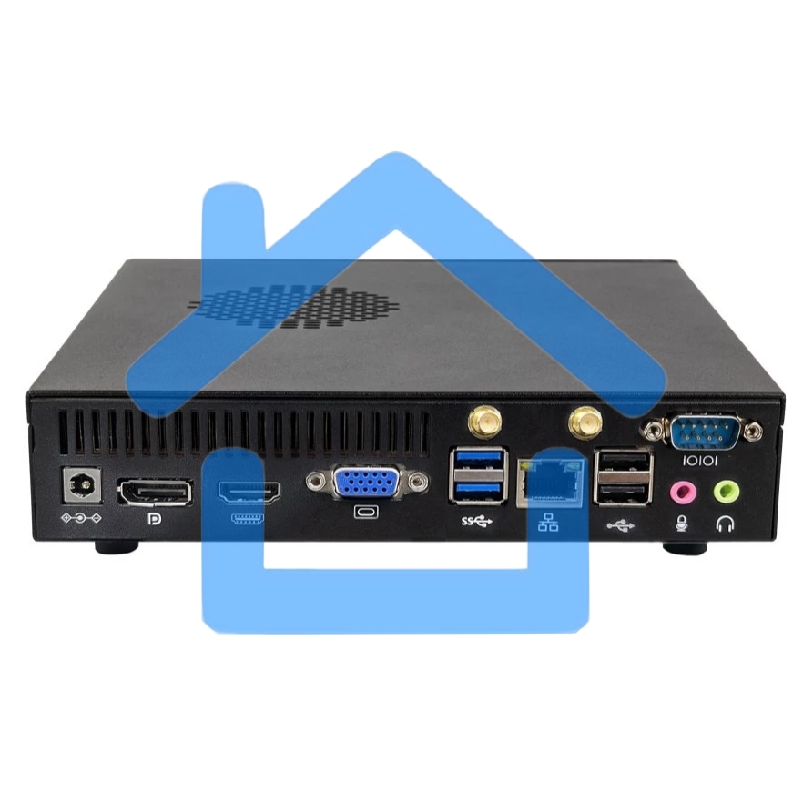 Мини ПК HIPER FACTUM FT20 Intel Core i5 14400(2.5Ghz)/16384Mb/512PCISSDGb/noDVD/BT/WiFi/war 1y/1.3kg/черный/Win11Pro + БП 120Вт/металл/VESA Адаптер на 75х75, 100х100