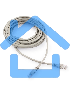 Патч-корд медный UTP Cablexpert PP10-7.5M кат.5, 7.5м, литой, многожильный (серый)