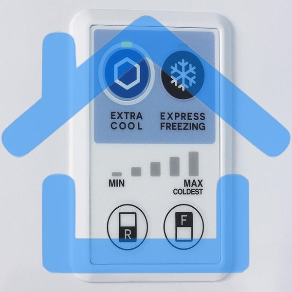 Холодильник Sharp SJ-XE59PMBE бежевый двухкамерный 430/148л морозилка сверху