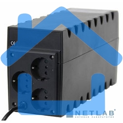 Источник бесперебойного питания Powercom Raptor RPT-600A EURO 360Вт 600ВА черный