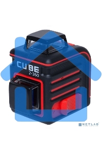 Уровень лазерный ADA Cube 2-360 Ultimate Edition20(70)м ±3/10мм/м ±4° лазер2