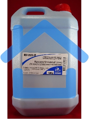 Тонер Kyocera Universal (TK-590/540/550/560/570/580/895) cyan (кан. 1кг) B&W Standart (Tomoegawa) фас России