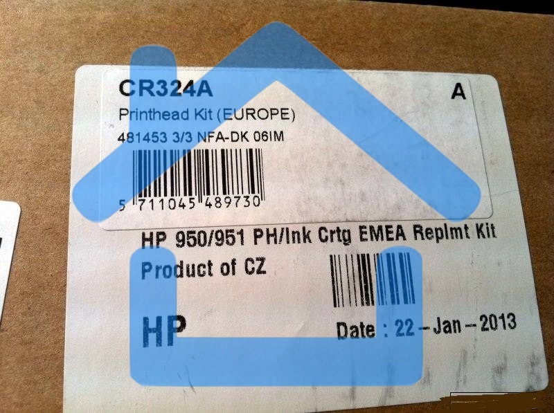 Печатающая головка HP OJ Pro 8000/8100/8600/251DW/276DW (CR324A/CM751-60126/CM751-80013A)