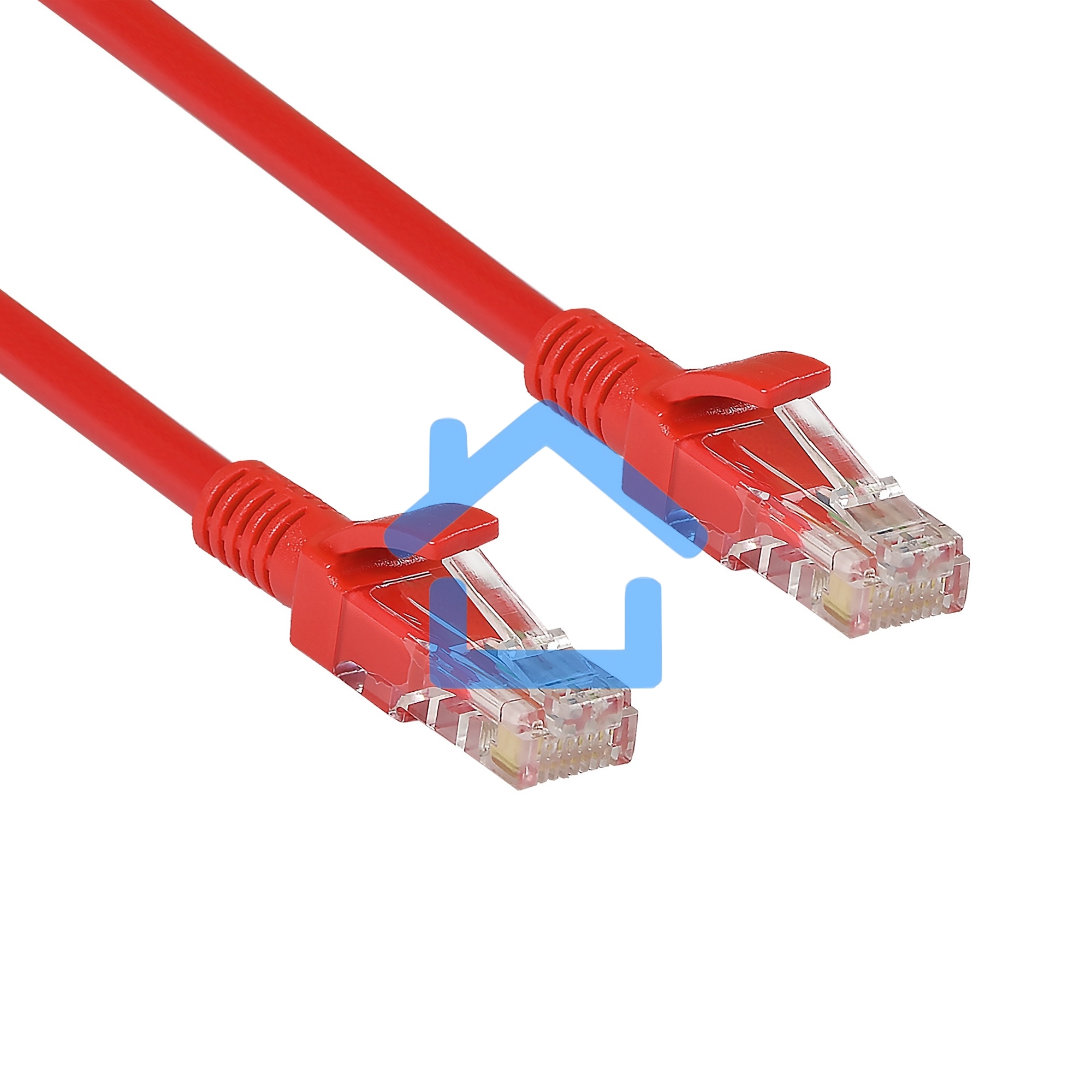 Патч-корд ExeGate UTP-RJ45-RJ45-C6-2M-RD, UTP, cat.6, 2м, красный