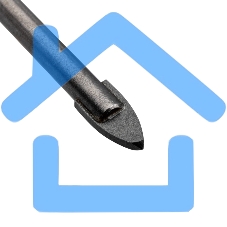 Сверло по стеклу и керамике 4 мм шестигранный хвостовик Kranz