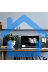 Светильник Gauss GT5031 настольный на подставке белый 8Вт