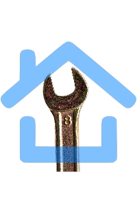 Ключ рожковый, 8 х 10 мм, желтый цинк Сибртех