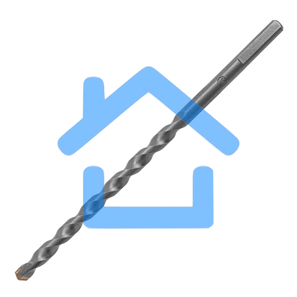 Сверло по бетону Matrix 10 х 200 мм, 3-гранный хвостовик