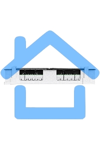 Патч-панель EXEGATE EX256754RUS UTP настенная 12 port кат.5e, ExeGate, разъем KRONE&110 (dual IDC)