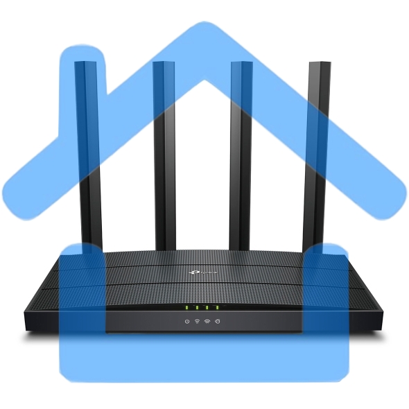 Роутер AX1500 Dual-Band Wi-Fi 6 RouterSPEED: 300 Mbps at 2.4 GHz + 1201Mbps at 5 GHzSPEC: 4× Antennas, 1GHz Dual Core CPU, 1× Gigabit WAN Port + 3× Gigabit LAN Ports, 1024-QAM, OFDMAFEATURE: Tether App, WPA3, Access Point Mode, IPv6 Supported, IPTV, Bea