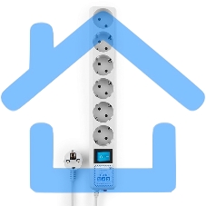 Фильтр-удлинитель Power Cube PRO, 3,0 м, LC контур, 16А/3,5кВт