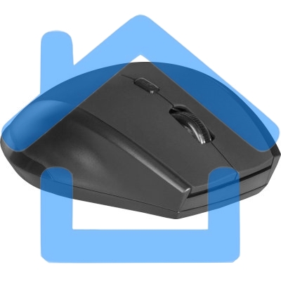 Мышь беспроводная Defender Accura MM-365 черный, 1600 dpi, радиоканал, USB, кнопки - 6