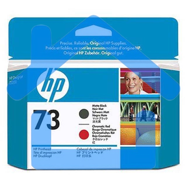 Картридж струйный HP 73 CD949A черный матовый/хроматический красный печатающая головка для HP DJ Z3200