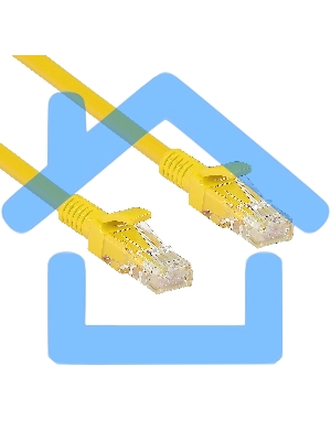 Патч-корд ExeGate UTP-RJ45-RJ45-C6-2M-YL, UTP, cat.6, 2м, желтый