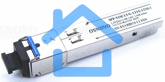 Модуль Osnovo SFP-S1SC13-G-1310-1550-I