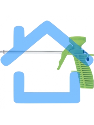 Пистолет для монтажной пены СИБРТЕХ, пластмассовый корпус Сибртех 88672