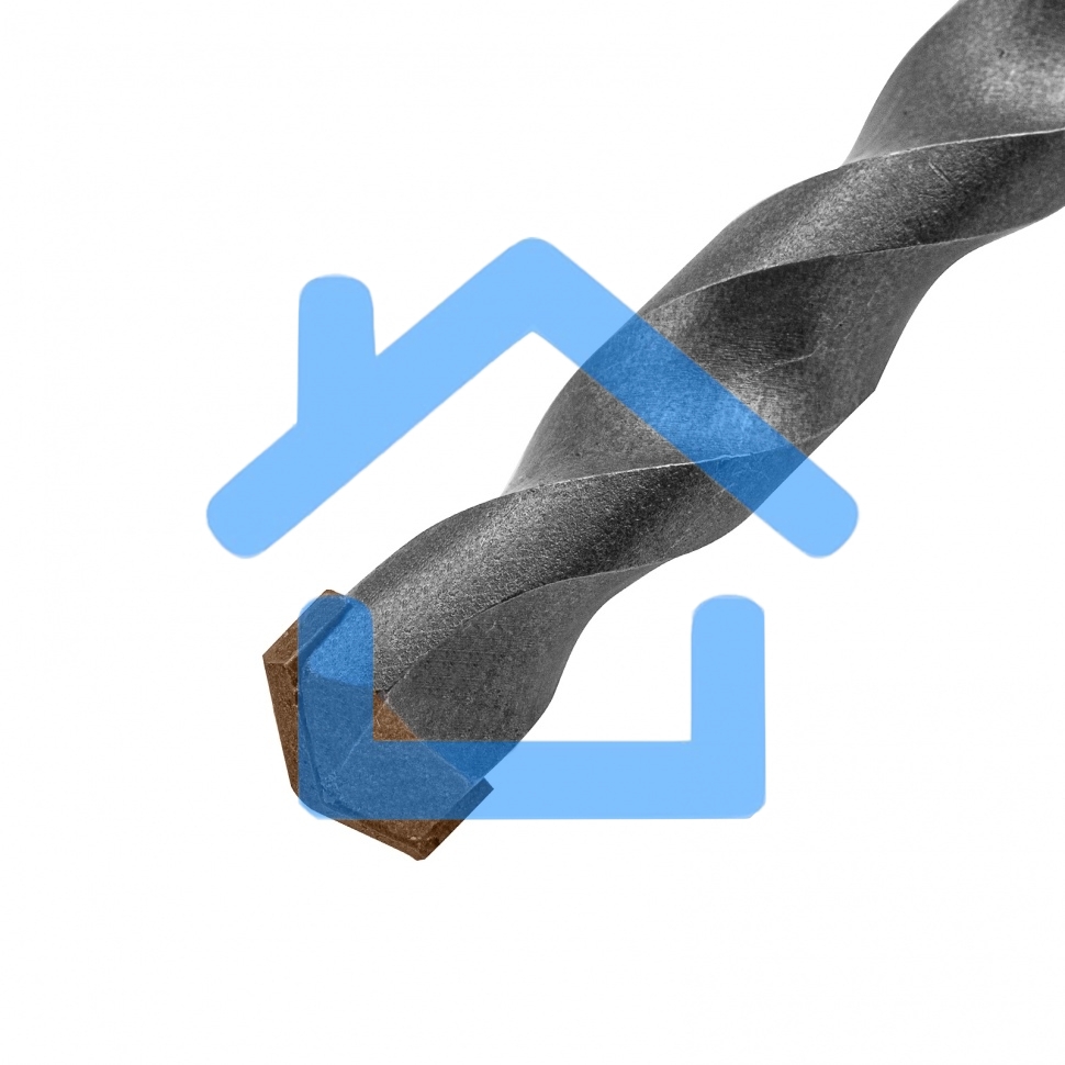 Сверло по бетону Matrix 10 х 200 мм, 3-гранный хвостовик