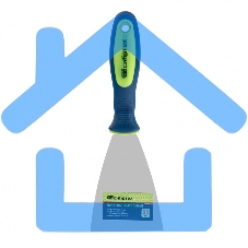 Шпательная лопатка из нержавеющей стали, 80 мм, 2-комп. ручка Сибртех 85524