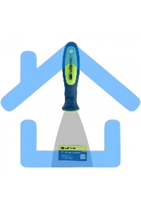 Шпательная лопатка из нержавеющей стали, 80 мм, 2-комп. ручка Сибртех 85524