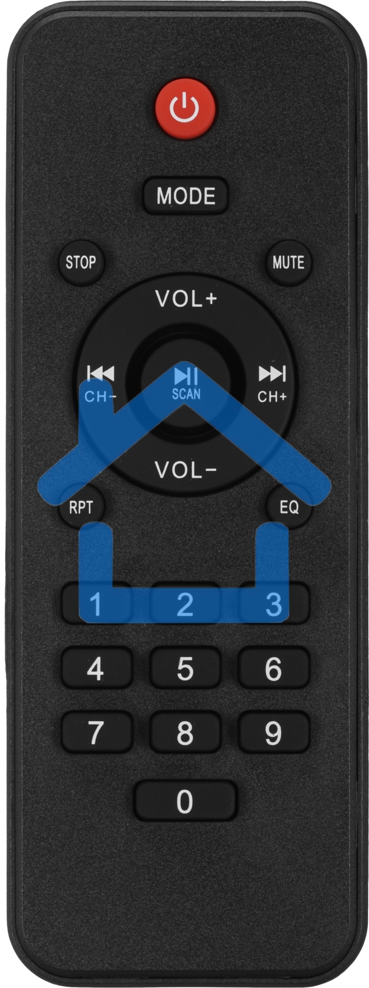 Усилитель Tantos TSo-AA30M выход 100Вт / 30Вт (00-00025068)