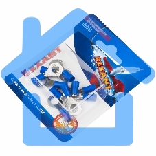 Наконечник кольцевой Rexant изолированный, ø6.5мм, 1.5-2.5мм², НКи 2.5-6 / НКи2-6 / RV2-6, синий, в упак. 10 шт.