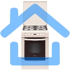 Плита комбинированная Gefest ПГЭ 6102-03 0167 бежевый, конфорок 4 газовых, духовка 55 л, 60 см x 85 см x 60 см