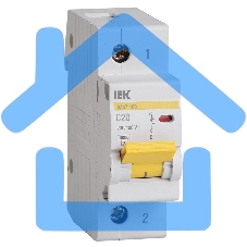 Выключатель автоматический ВА47-100 1Р 20А 10кА х-ка C MVA40-1-020-C IEK