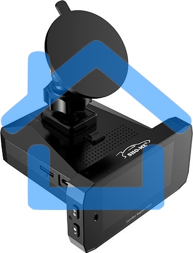 Видеорегистратор с радар-детектором Sho-Me Combo Raptor WiFi GPS ГЛОНАСС