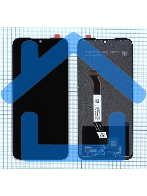 Дисплей для Xiaomi Redmi Note 8T в сборе с тачскрином (orig lcd) черный