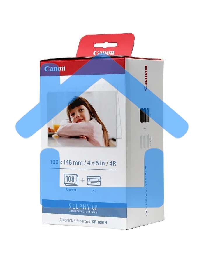 Набор для печати Canon KP-108IN 3115B001 10x15/108л./белый для сублимационных принтеров
