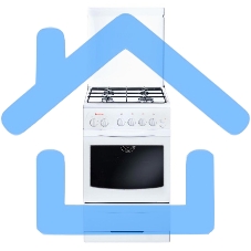 Плита газовая Gefest ПГ 3200-05 белый, конфорок 4 шт, духовка 42 л, 50 см x 85 см x 57 см