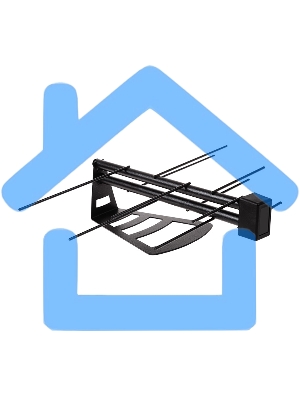 ТВ антенна комнатная для цифрового телевидения DVB-T2 