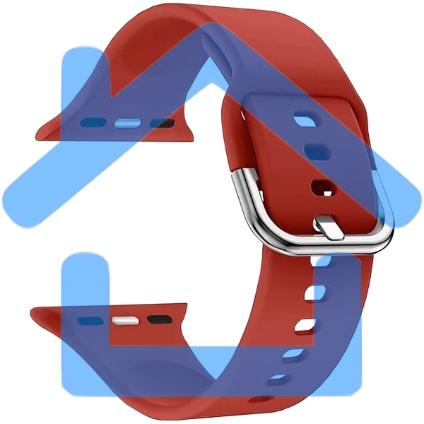 Силиконовый ремешок для Apple Watch 38/40 mm LYAMBDA AVIOR DSJ-17-40-RD Red