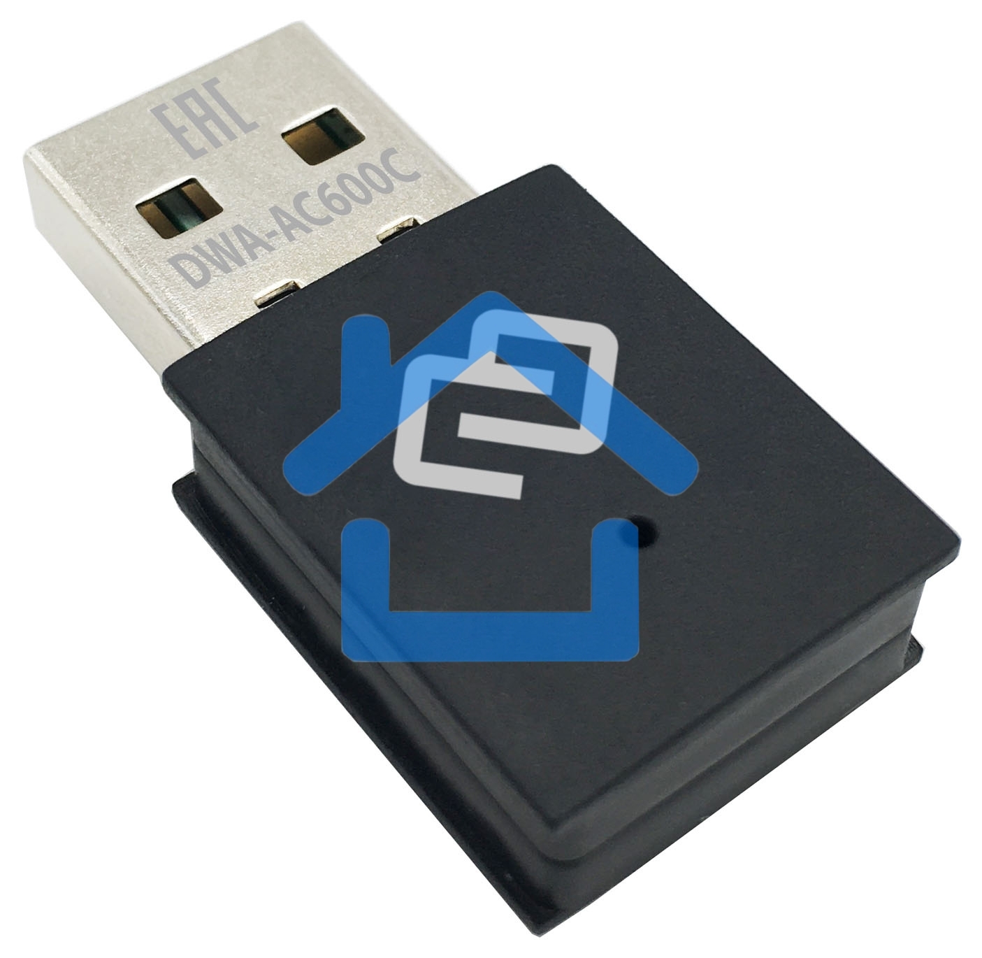 Сетевой адаптер WiFi Digma DWA-AC600C AC600 USB 2.0 (ант.внутр.) 1ант. (упак.:1шт)