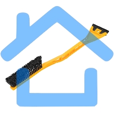 Щетка сметка со скребком 590 мм Denzel