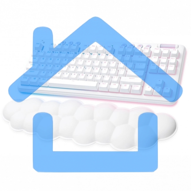 Клавиатура Logitech Gaming Keyboard  G715 TKL Linear LIGHTSPEED RGb OFF WHITE